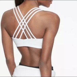 D-DD Hyper Focused Bra In Powervita- White- SMALL